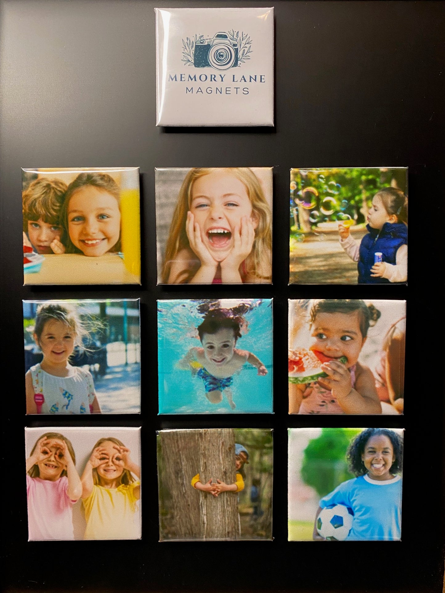 Custom Photo Magnets - Set of 6 - Memory Lane Magnets