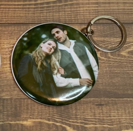 Custom Photo Keychains - Set of 6 - Memory Lane Magnets